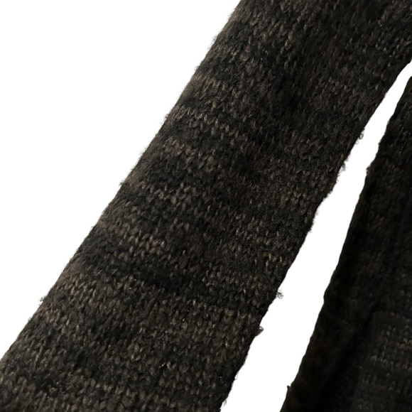 SOLD Lapis Y2K Faux Fur Knit Style Long Cardigan - Picture 6 of 8